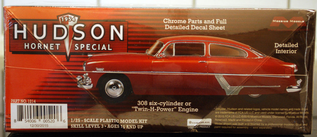 1954 Hudson Hornet Special 1:25, Moebius 1214  neu