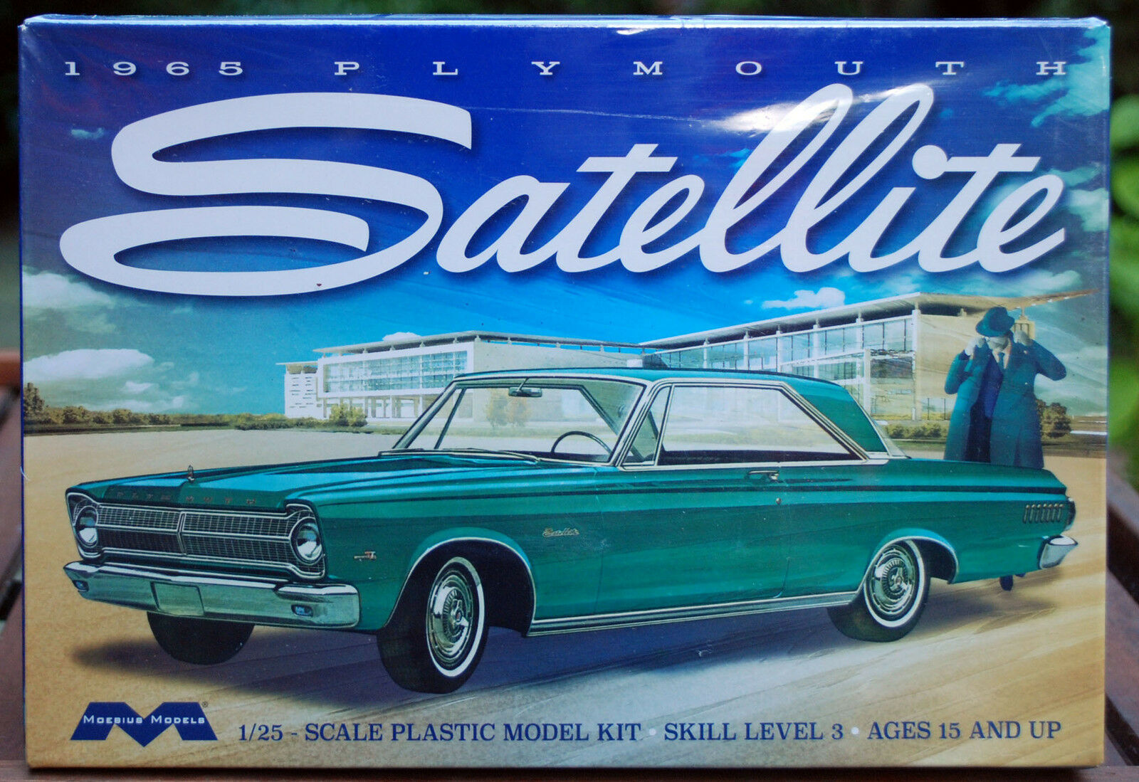 1965 Plymouth Satellite, 1:25, Moebius 1215 neu new tool 2015