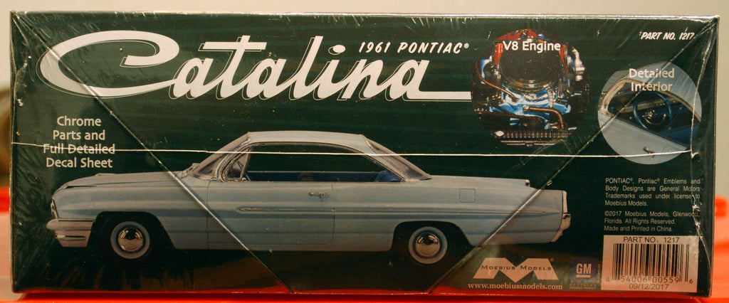 1961 Pontiac Catalina 1:25 Moebius 1217  neues Werkzeug 2016