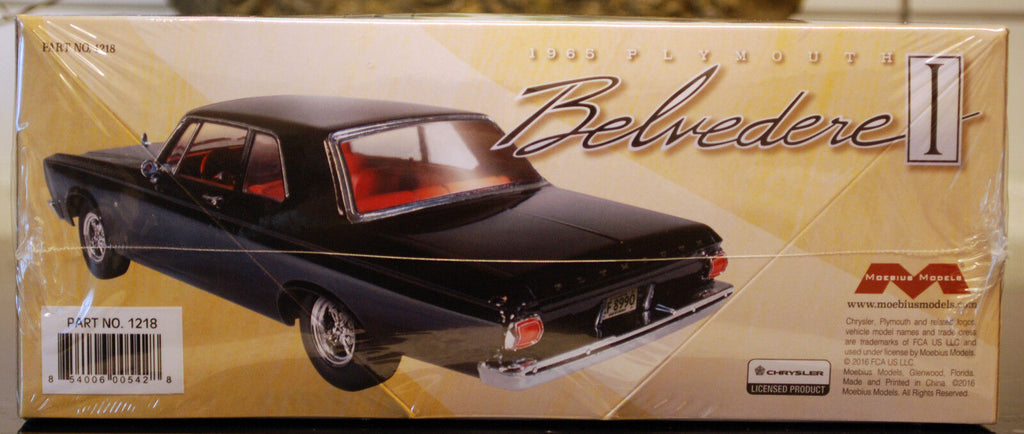 1965 Plymouth Belvedere 1:25, Moebius 1218 neu new tool 2016 neu, neu