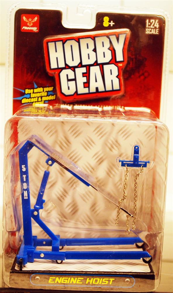 18435 Werkstatt Autoreparatur Motorkran Engine Hoist 1:24 Hobby Gear