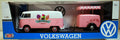 1959 Volkswagen VW T 1 Bulli Eiswagen m. Anhänger 1:24 Motor Max 79672