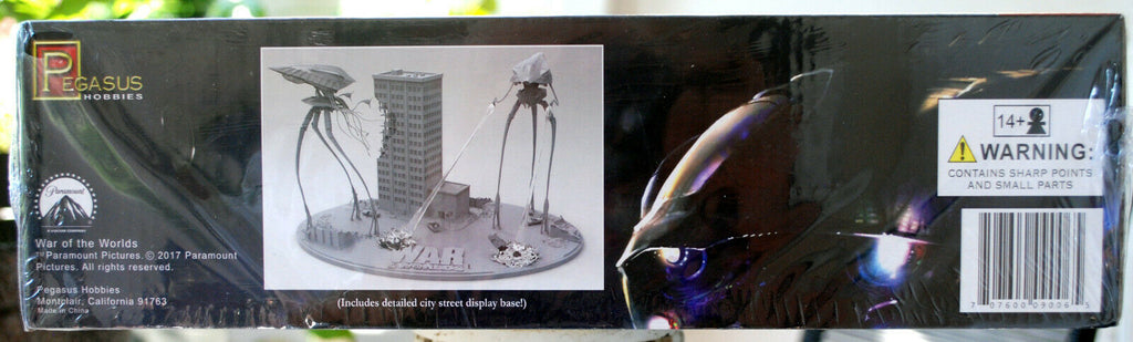 War of the Worlds Alien Tripod Attack Diorama 1:350 Pegasus 9006