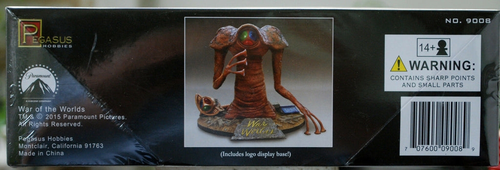 War of the Worlds Alien Creature Krieg der Welten, 1:8, Pegasus 9008