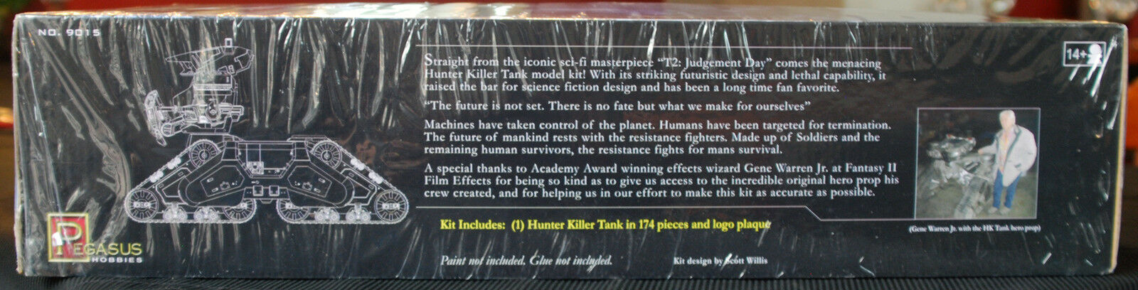 Terminator 2 Judgement Day Hunter Killer Tank, 1:32, Pegasus 9015
