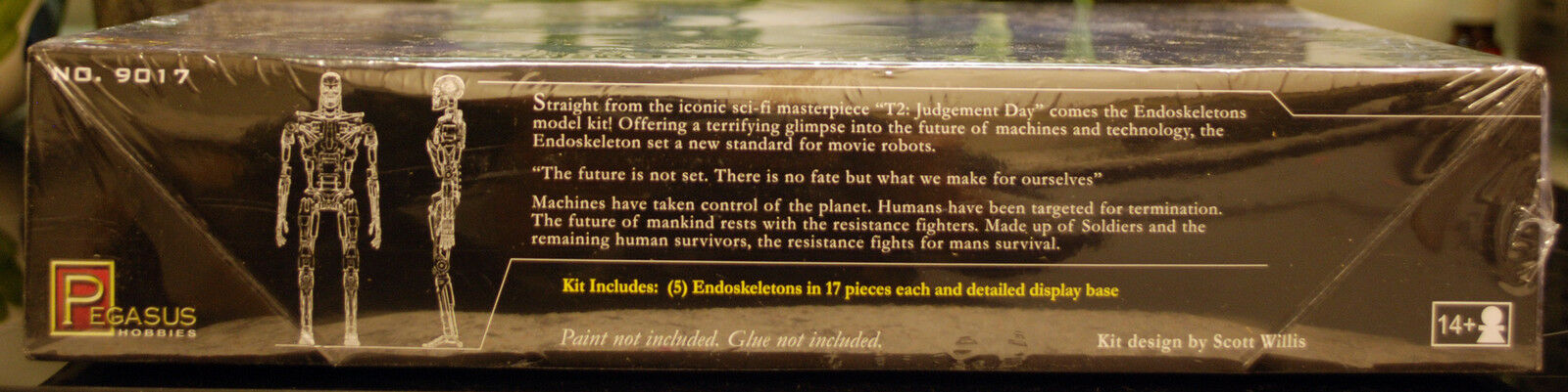 Terminator 2 Judgement Day T-800, 1:32, Pegasus 9017