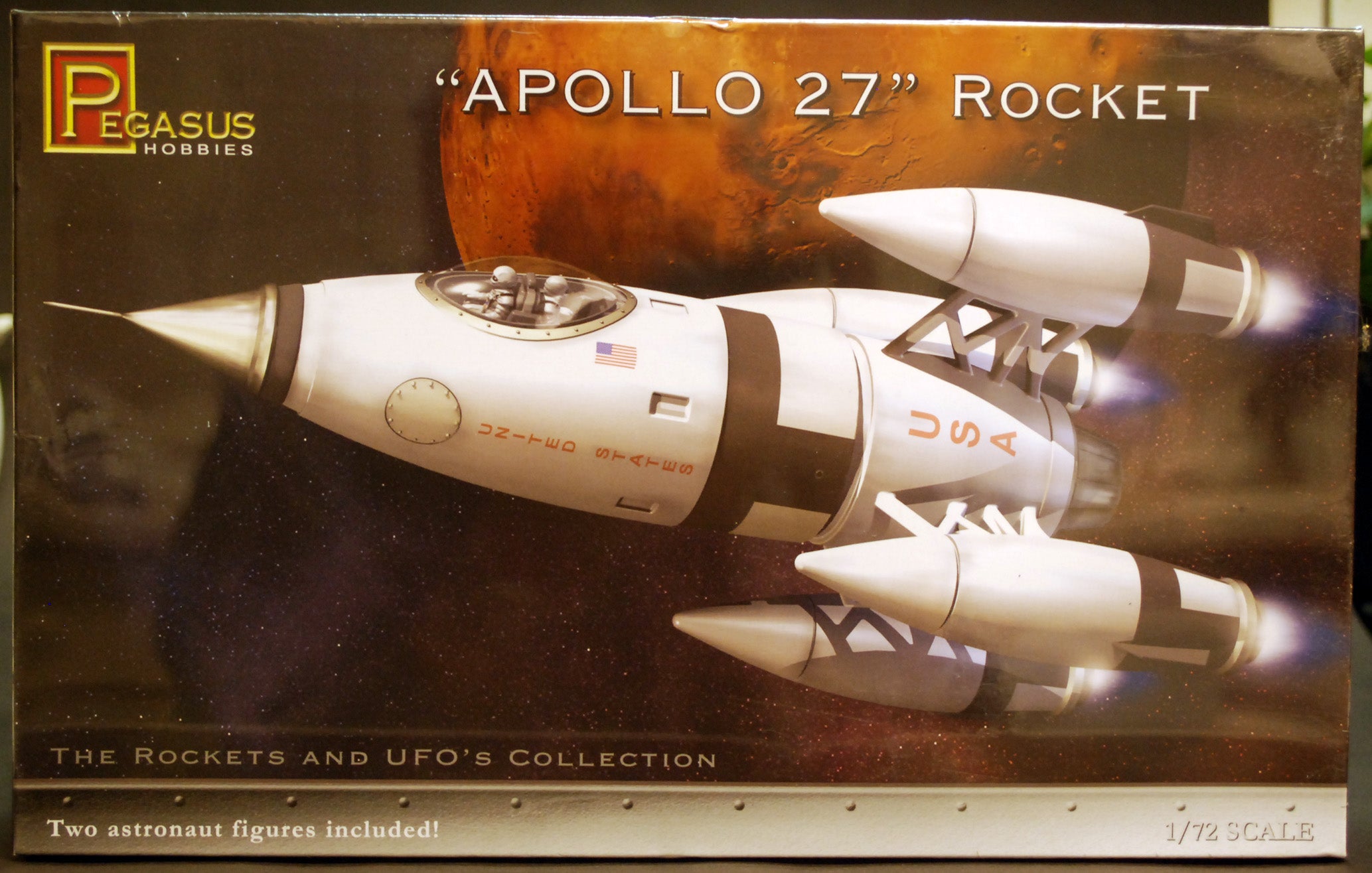 Pegasus 9101 Apollo 27 Rocket 1:72