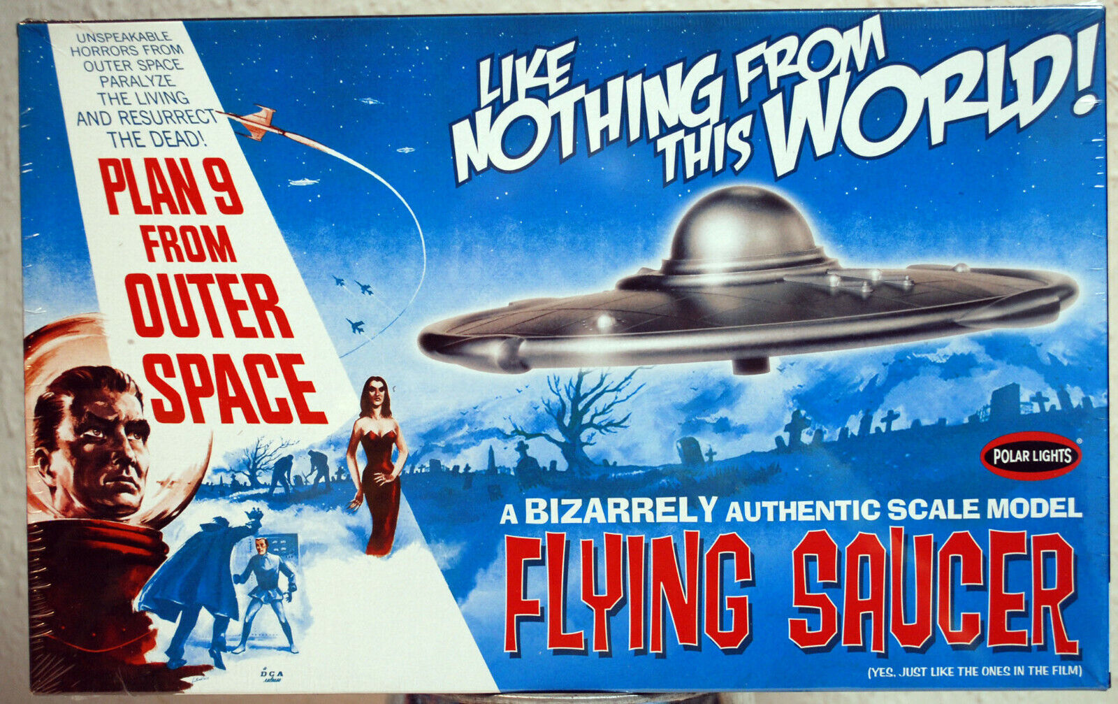 Plan 9 from Outer Space / aus dem Weltall Flying Saucer U.F.O. Polar Lights 970