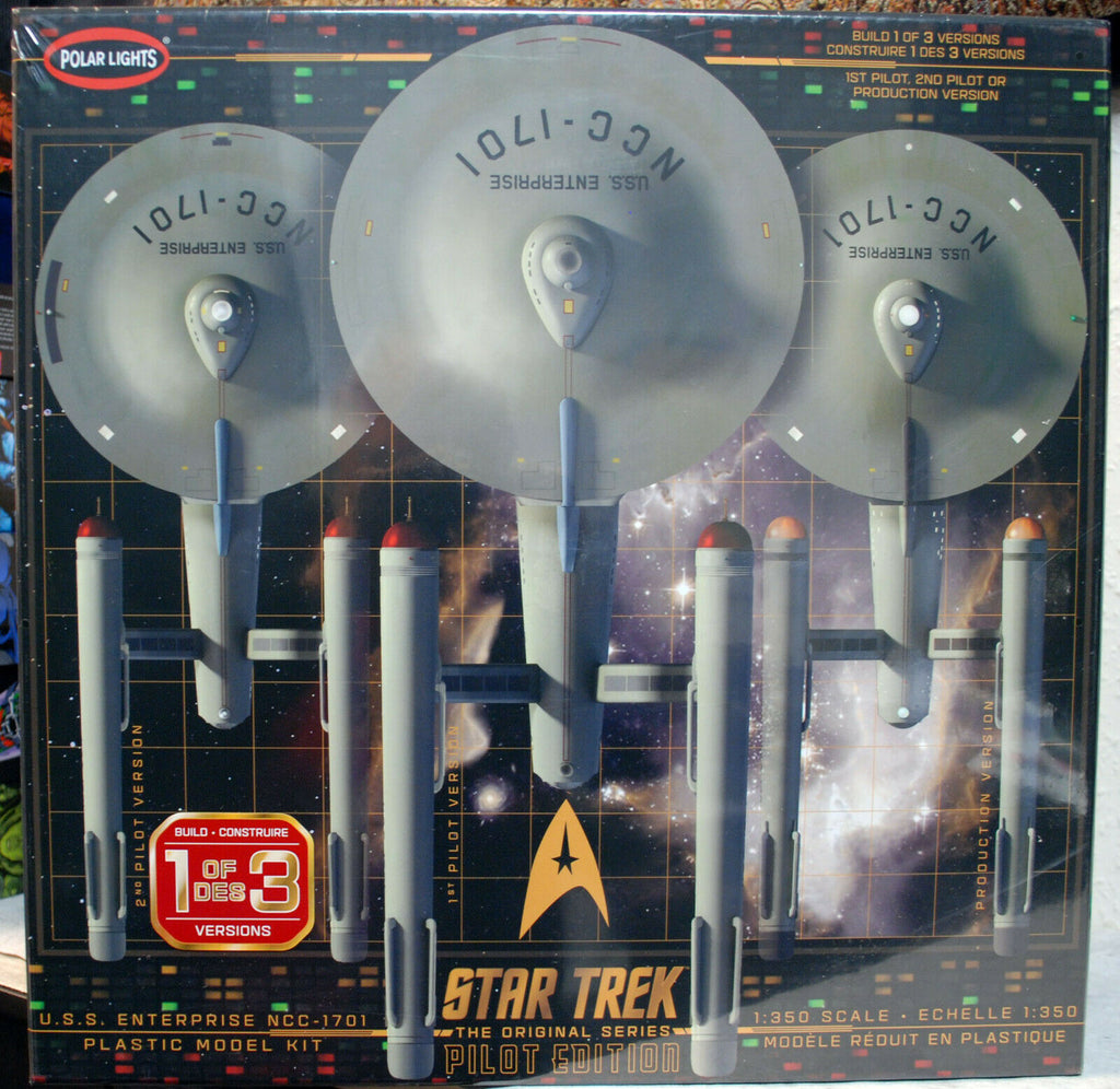 Star Trek TOS U.S.S. Enterprise NCC 1701 1:350 Polar Lights 993