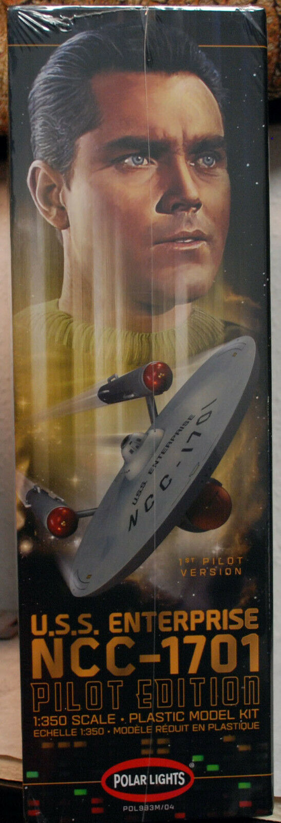 Star Trek TOS U.S.S. Enterprise NCC 1701 1:350 Polar Lights 993