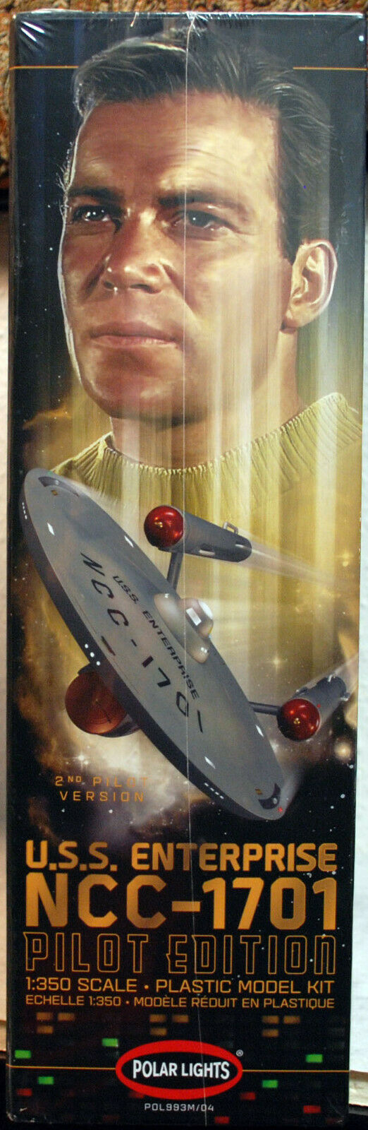 Star Trek TOS U.S.S. Enterprise NCC 1701 1:350 Polar Lights 993