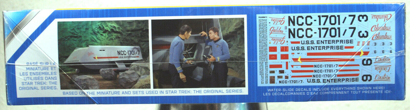 Star Trek USS Enterprise Galileo Shuttlecraft 1:32 Polar Lights 909