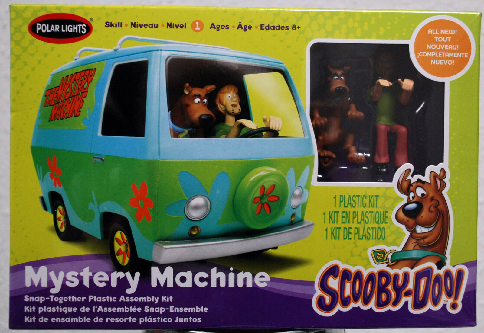 Scooby Doo The Mystery Machine Snap Kit Polar Lights 901