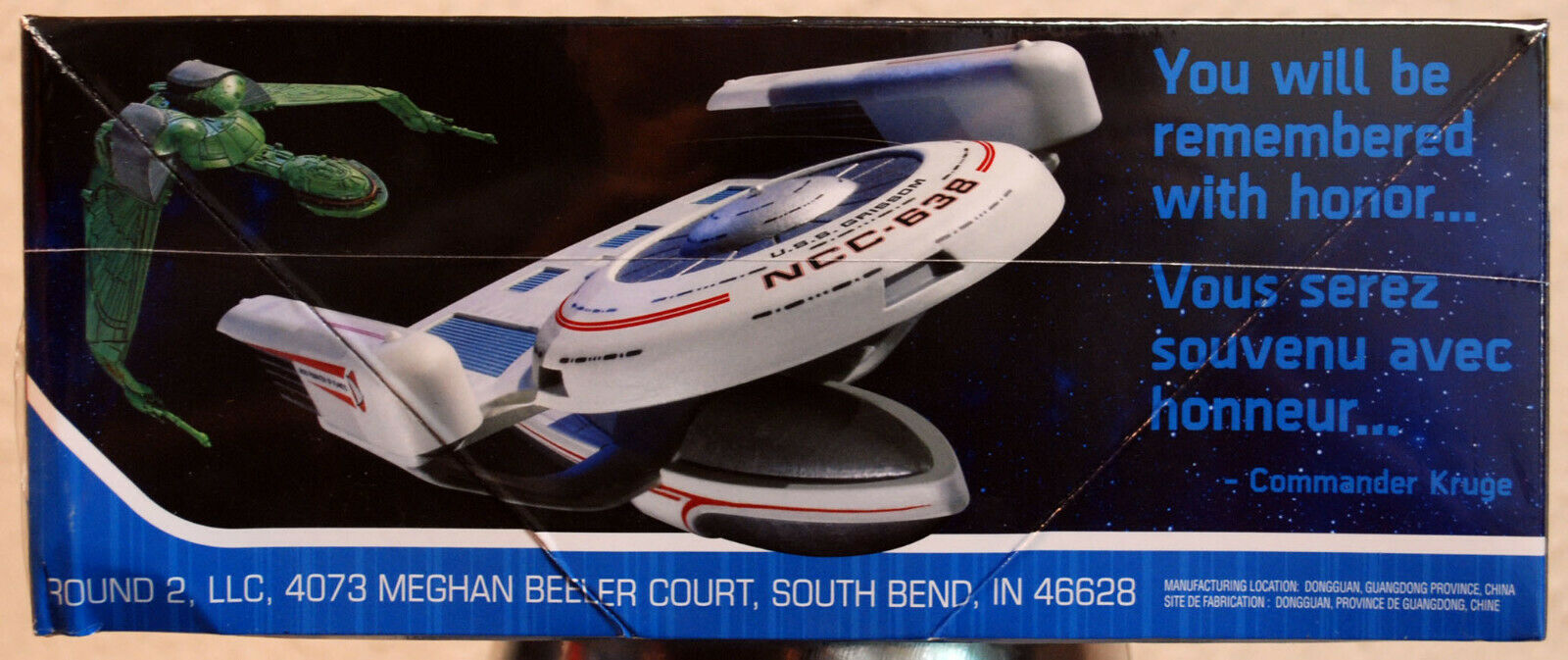 Polar Lights 957 Star Trek USS Grissom NCC 638 & Klingon Bird of Prey 1:1000