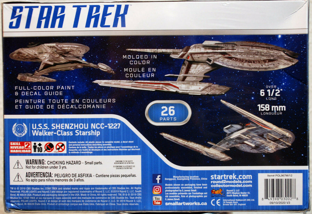 Polar Lights 967 Star Trek USS Shenzhou NCC 1227 1 1:2500