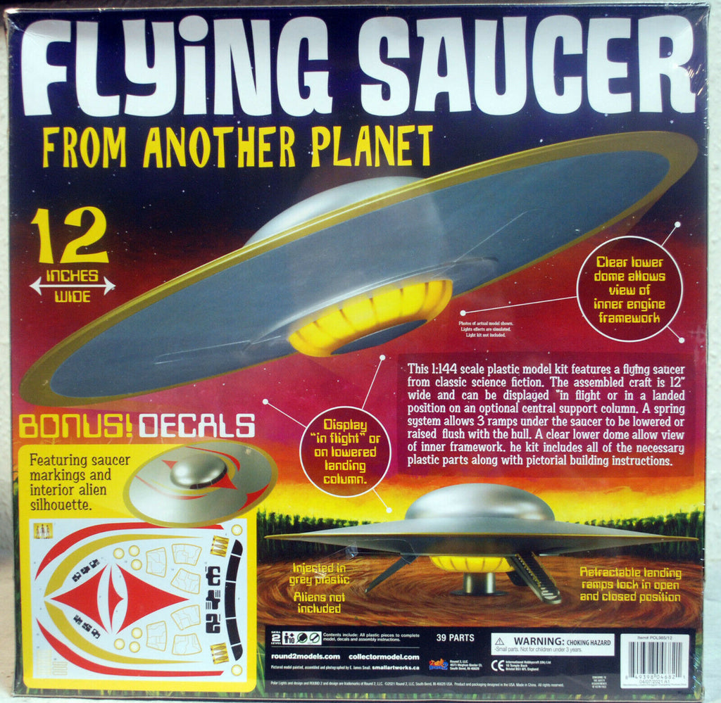 Flying Saucer from Another Planet (Forbidden Planet) Polar Lights 985 neu 2021