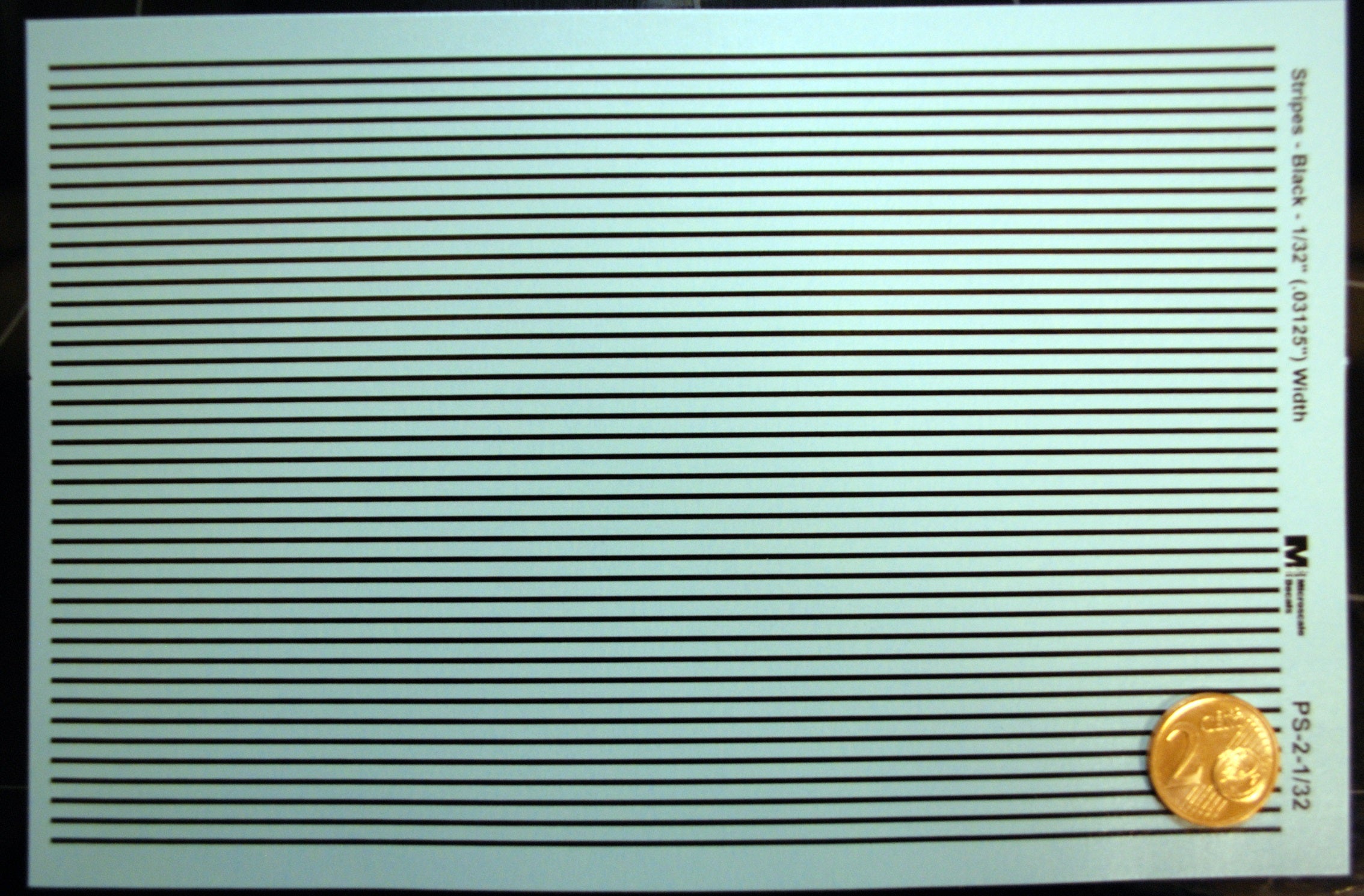 Micro Scale Streifen Decals Naß-Schiebebilder in versch. Farben und Breiten