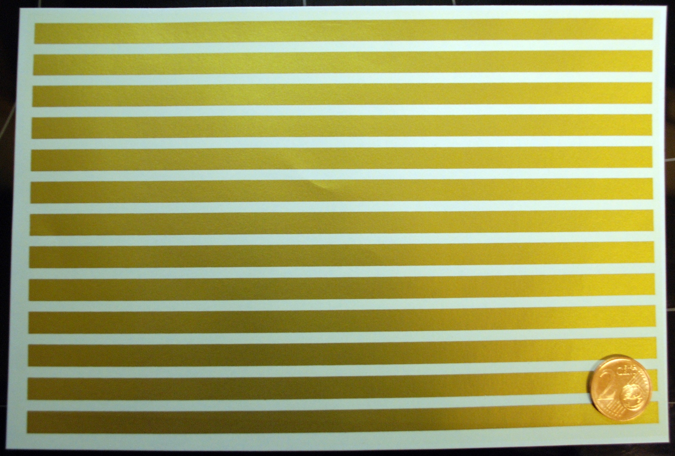 Micro Scale Streifen Decals Naß-Schiebebilder in versch. Farben und Breiten