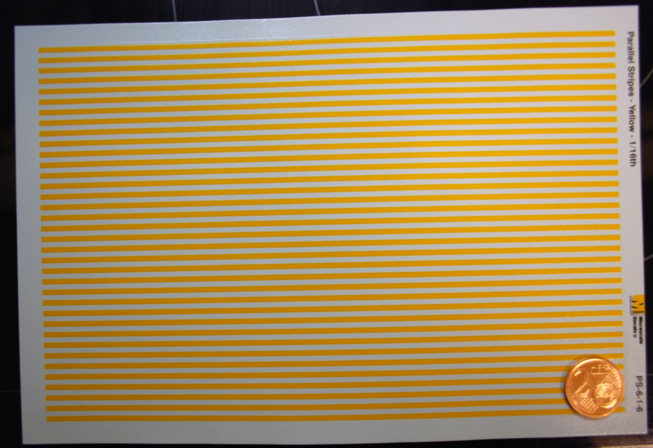 Micro Scale Streifen Decals Naß-Schiebebilder in versch. Farben und Breiten