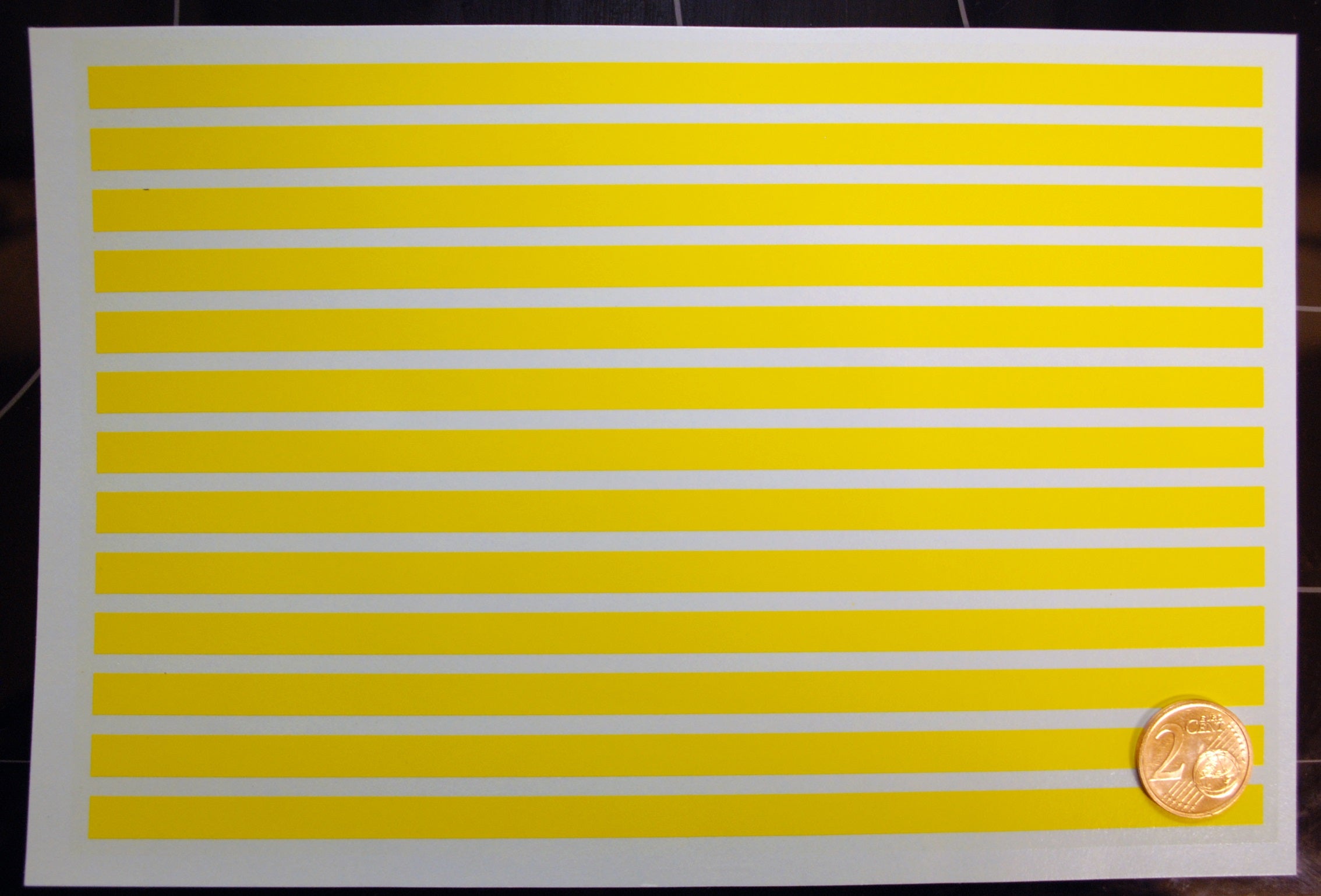 Micro Scale Streifen Decals Naß-Schiebebilder in versch. Farben und Breiten