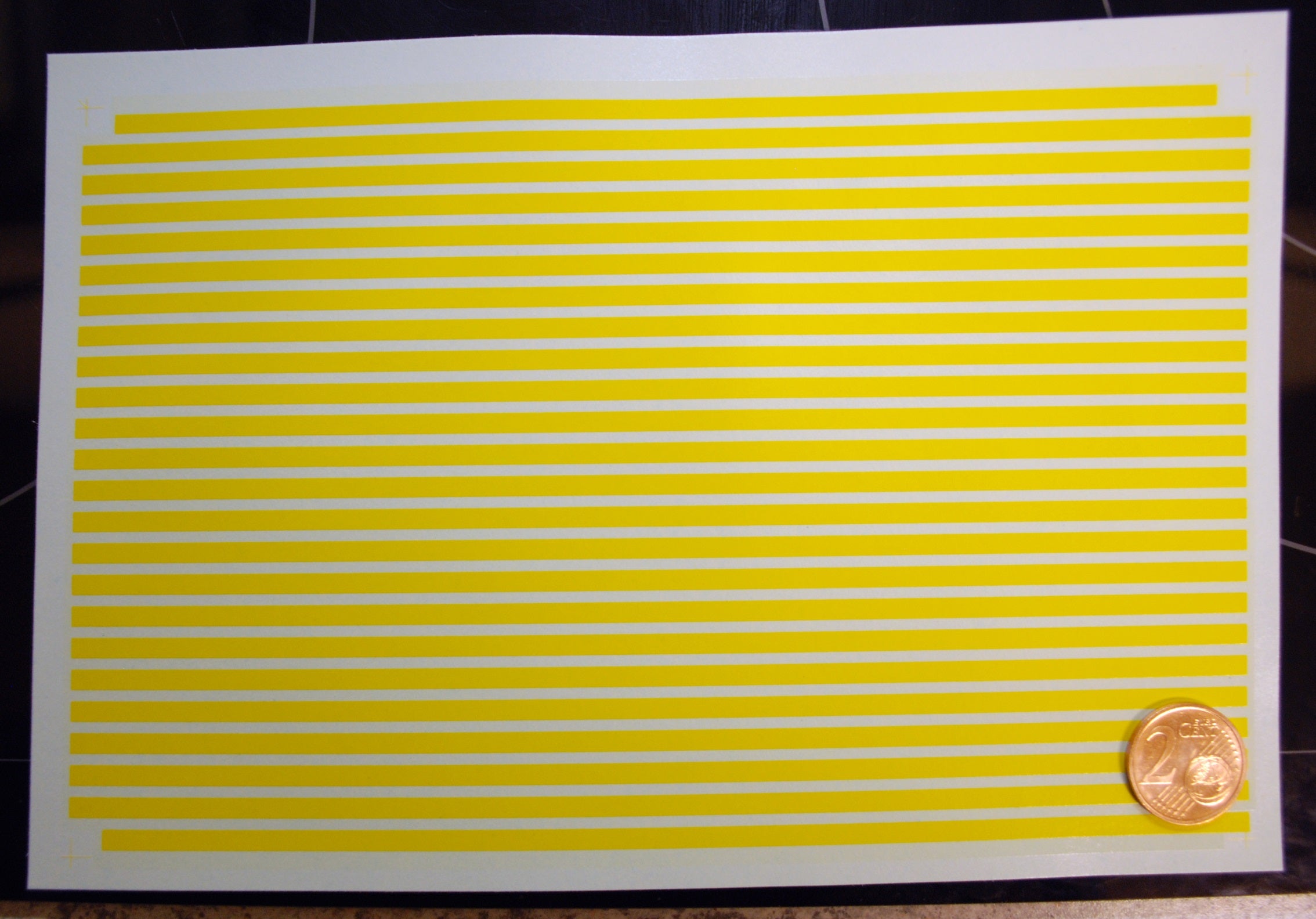 Micro Scale Streifen Decals Naß-Schiebebilder in versch. Farben und Breiten