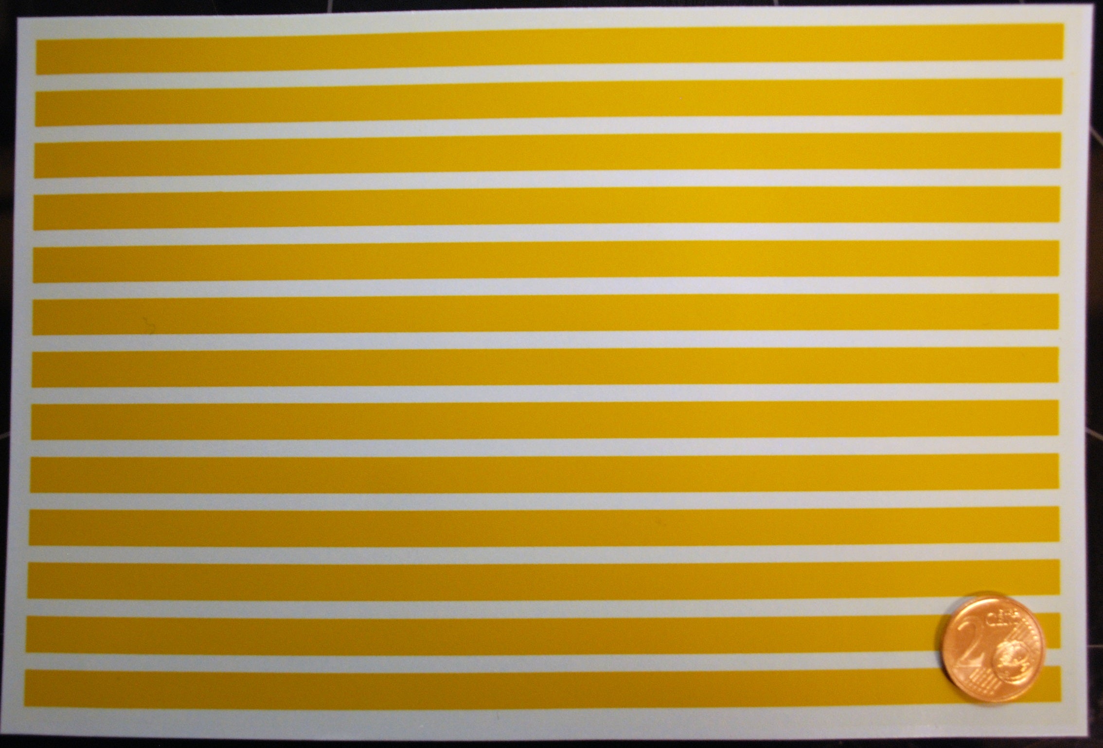 Micro Scale Streifen Decals Naß-Schiebebilder in versch. Farben und Breiten