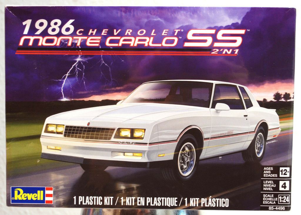 Revell 4496 1986 Chevrolet Monte Carlo 2´n1 1:24 NEU muscle car USA