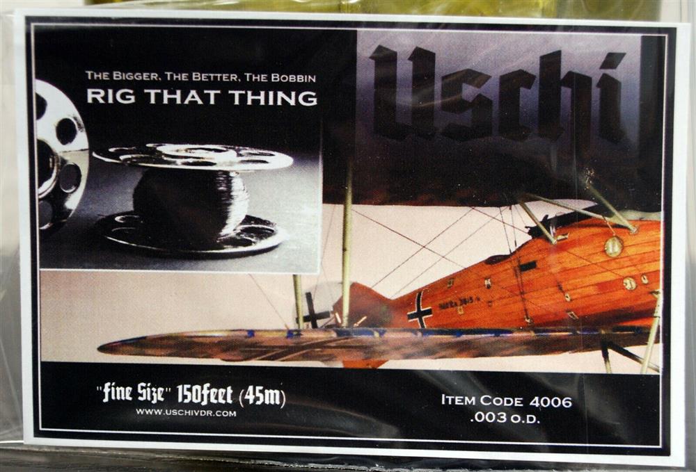 Uschi van der Rosten Rigging f.Schiffe und Flugzeuge sehr fein, elastisch