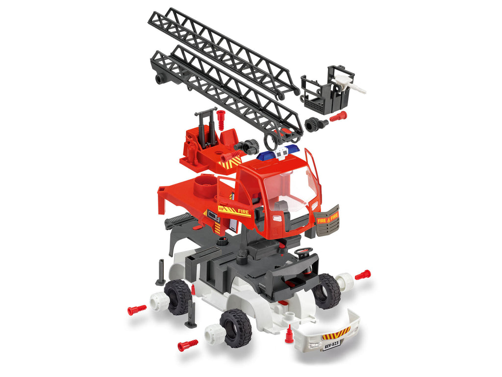 Revell 914 First Construction  Rennwagen mit Rückziehmotor Rallye Car rot