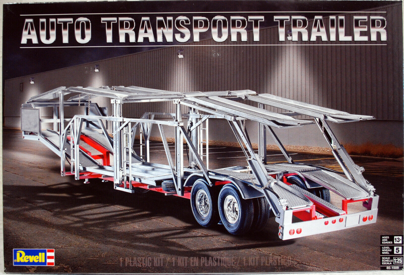 Revell 11509 Auto Transport Trailer Truck LKW 1:25