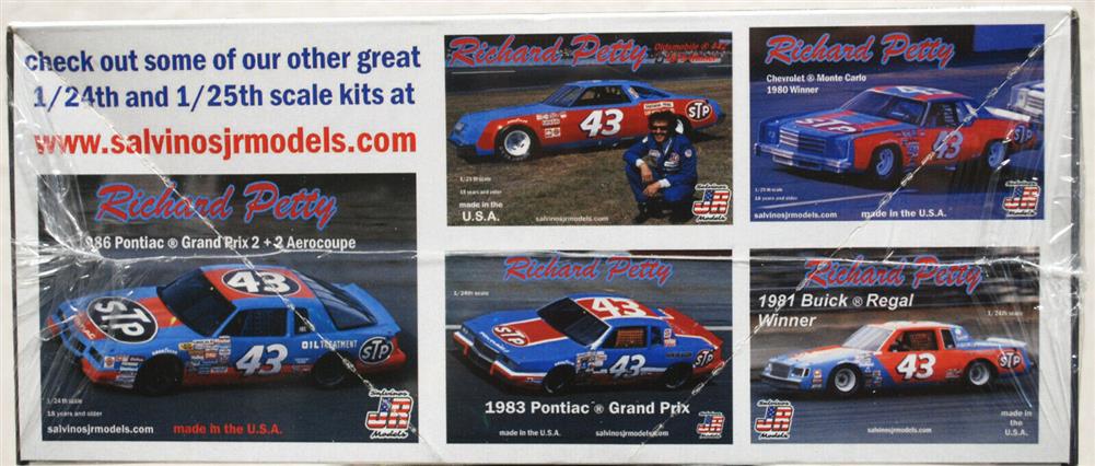 1986 Pontiac Grand Prix Aerocoupe # 43 Richard Petty 1:25 Salvinos JR 159047