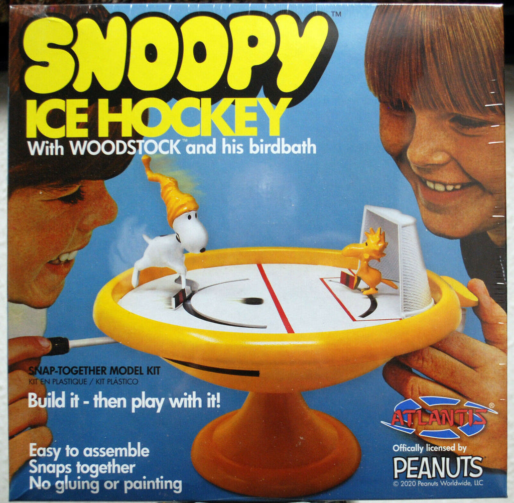 Peanuts Snoopy und Woodstock Eishockey Atlantis
