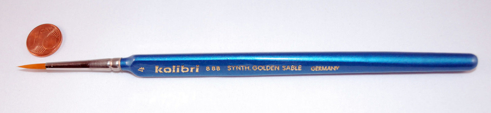 Kolibri Synthetik Rundpinsel Gr. 10/0 bis 6 Öl- Acryl- Künstlerpinsel