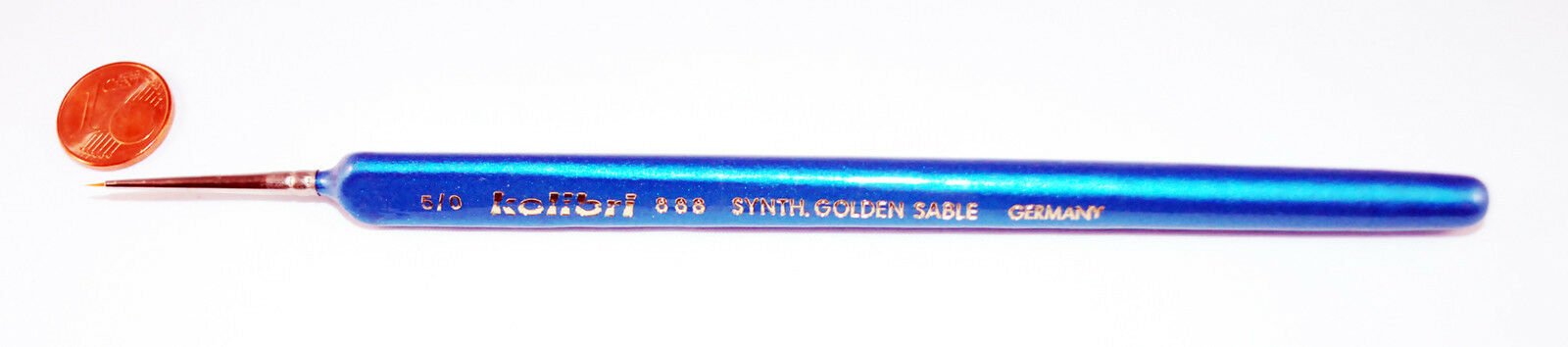 Kolibri Synthetik Rundpinsel Gr. 10/0 bis 6 Öl- Acryl- Künstlerpinsel