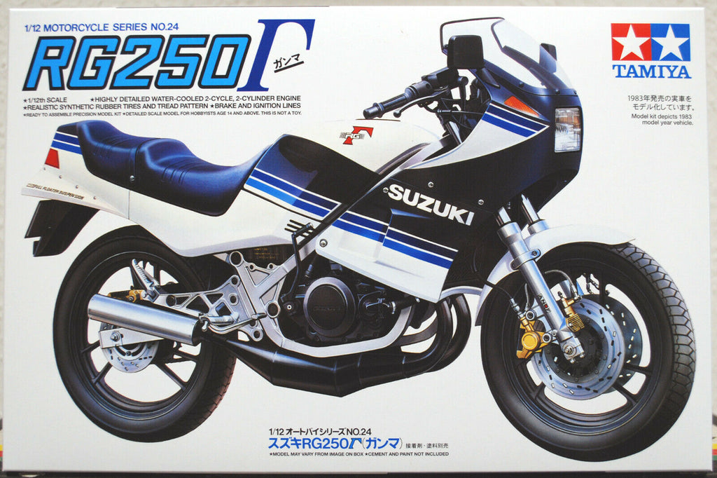 Tamiya 14024 1983 Suzuki RG 250 Gamma 1:12