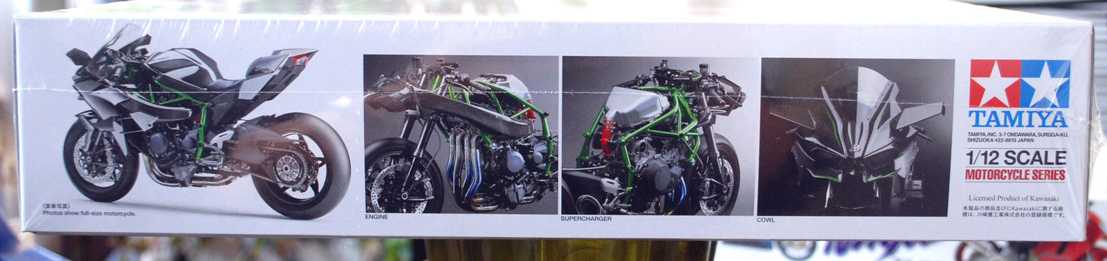 2014 Kawasaki Ninja H2R 1:12 Tamiya 14131