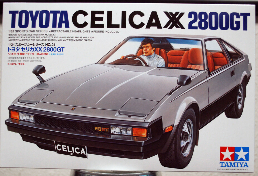 1981 Toyota Celica XX  2800 GT JDM 1:24 Tamiya 24021
