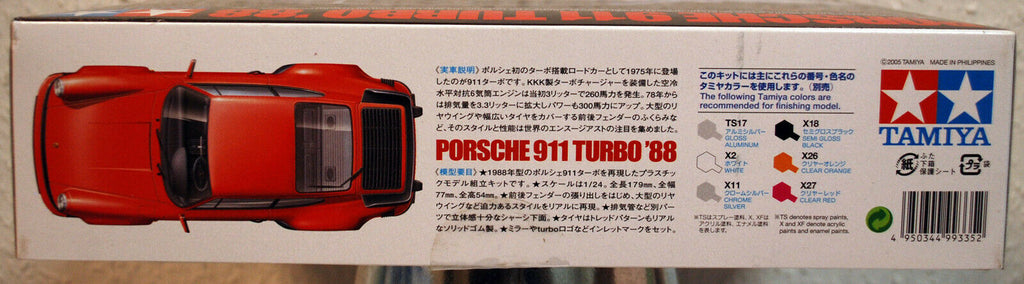 1988 Porsche 911 Turbo 1:24 Tamiya 24279