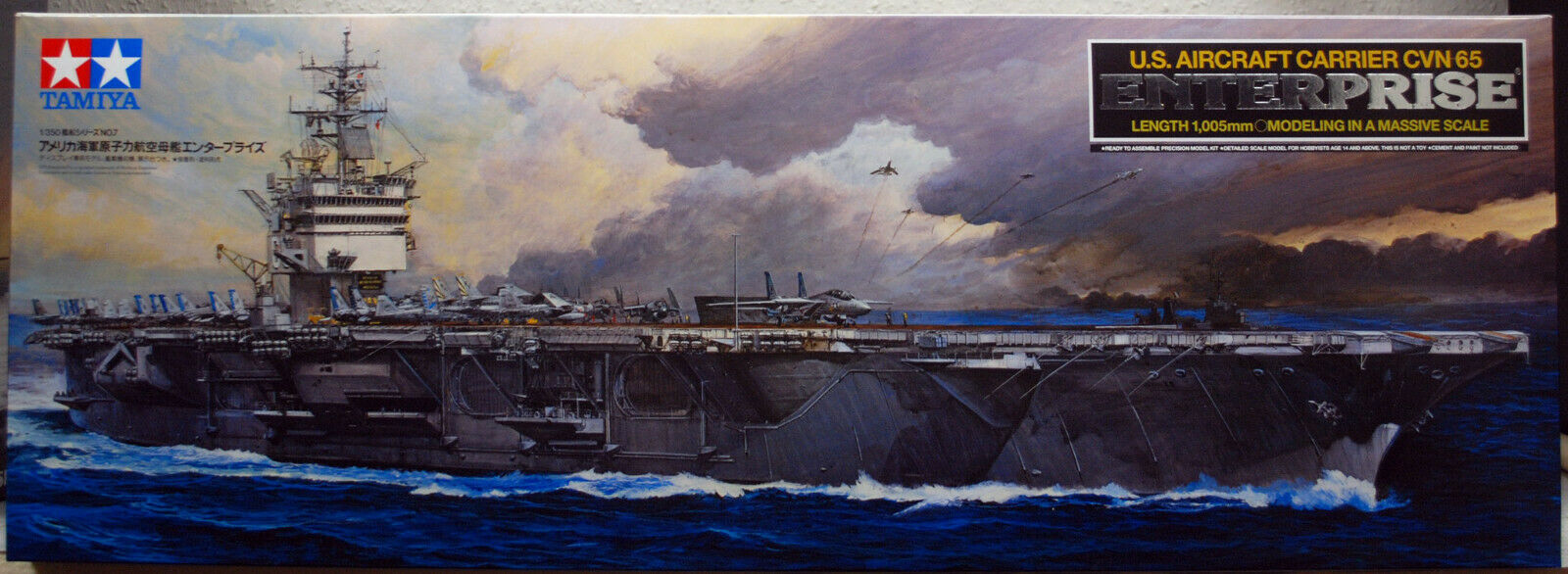 USS Enterprise CVN 65 1:350 Tamiya 78007