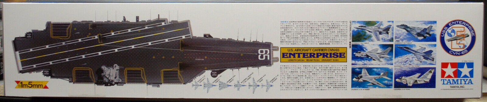 USS Enterprise CVN 65 1:350 Tamiya 78007