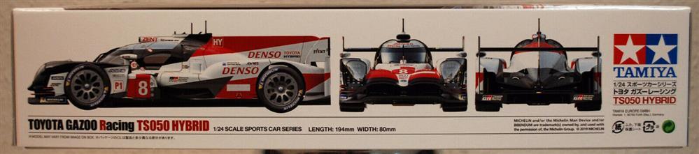 2018 Toyota TS050 Hybrid Gazoo Racing 1:24 Tamiya 24349
