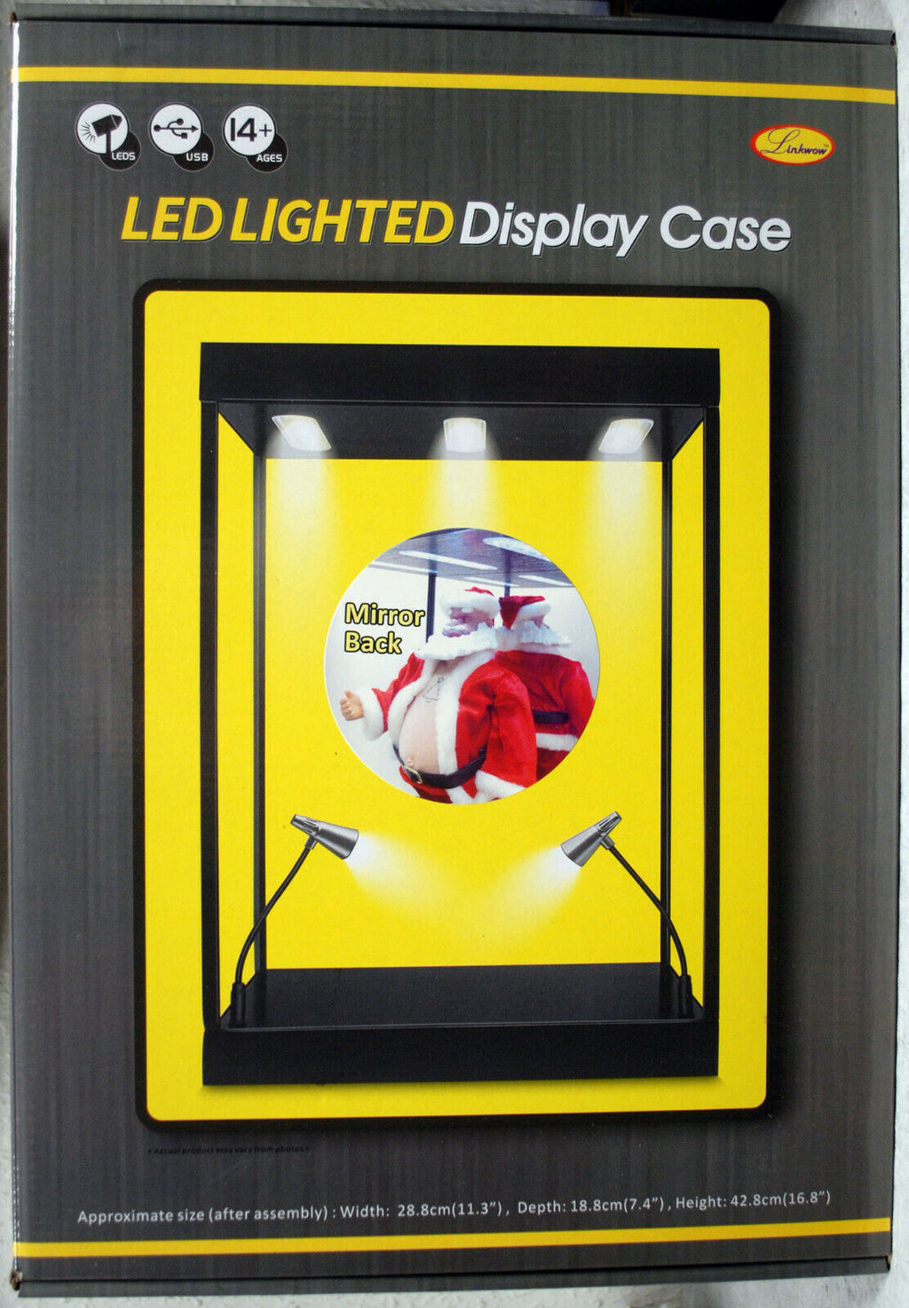 T9 69926MBK  große Einzelvitrine mit LED - Beleuchtung 1:18 1:24